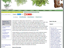 Tablet Screenshot of naturalhomeremedies.co